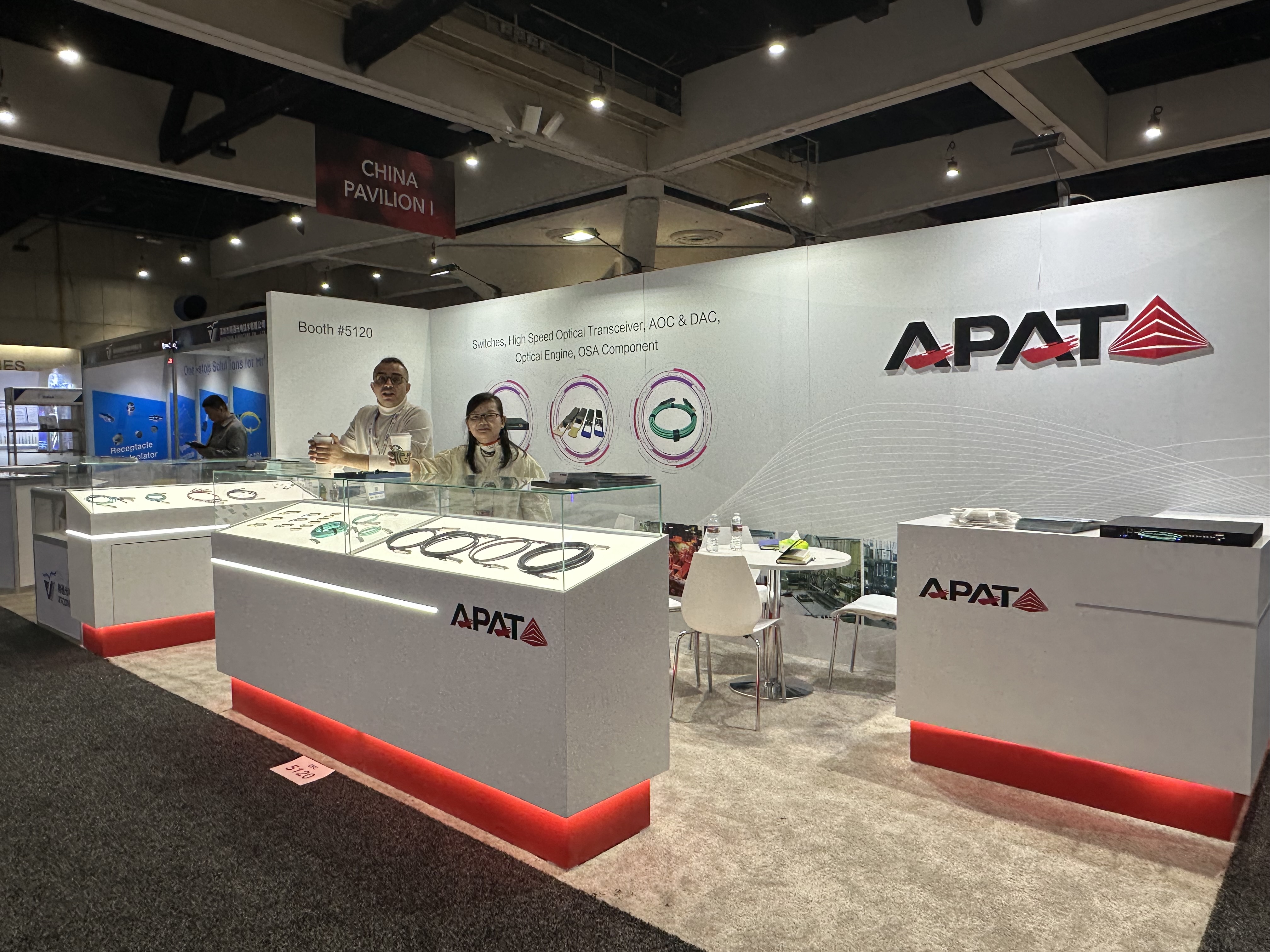 APAT stand at OFC