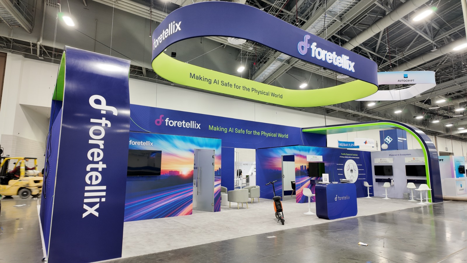 Foretellix stand at CES