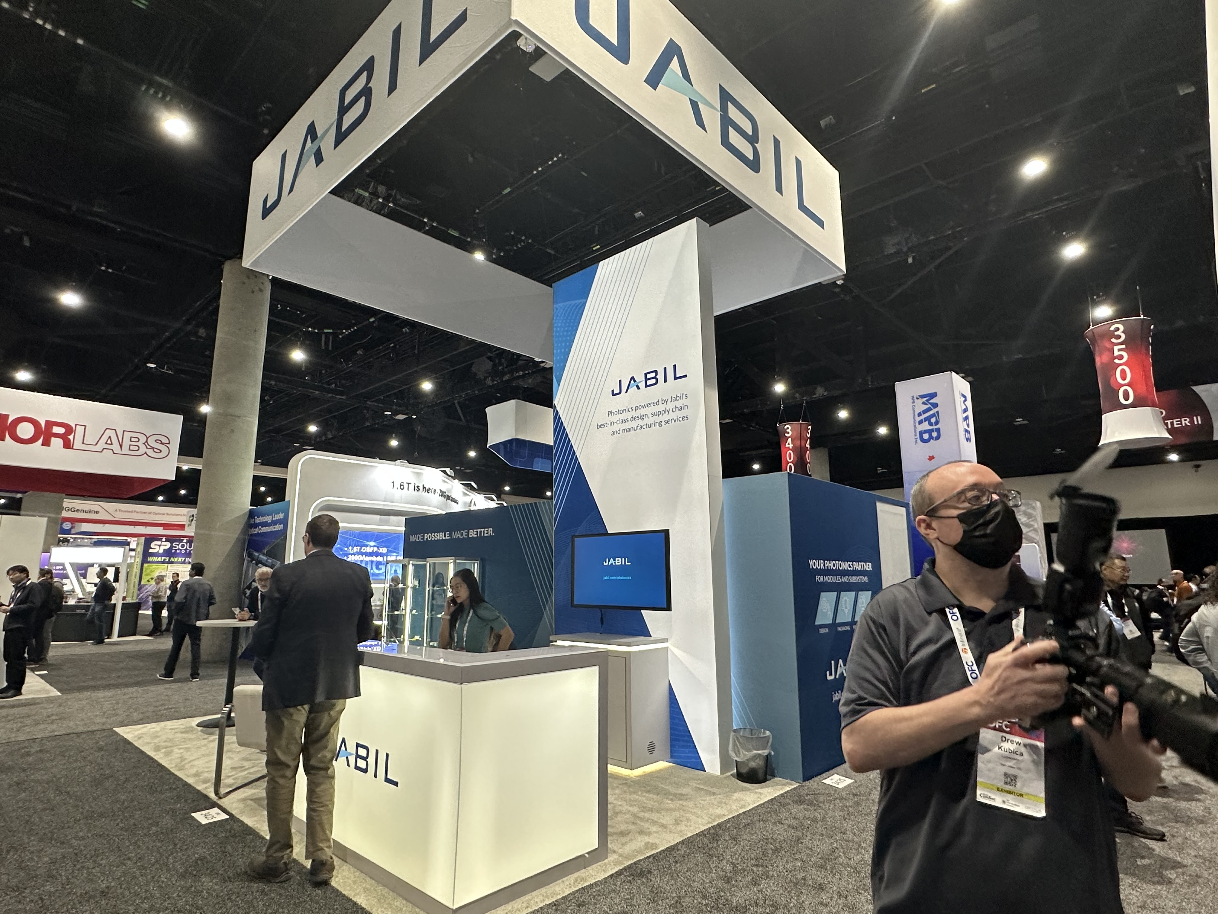 Jabil stand at OFC