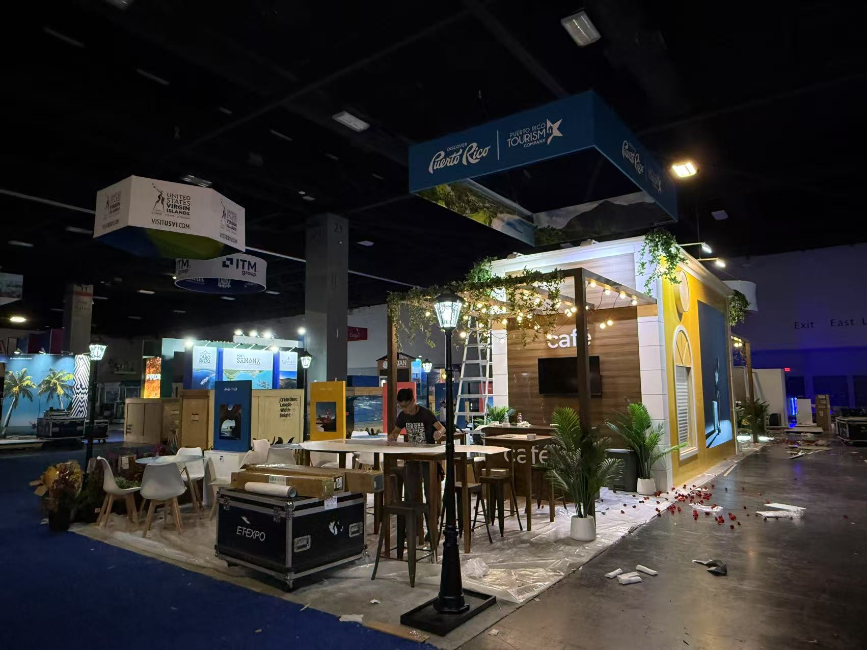 Puerto Rico stand at Seatrade Cruise